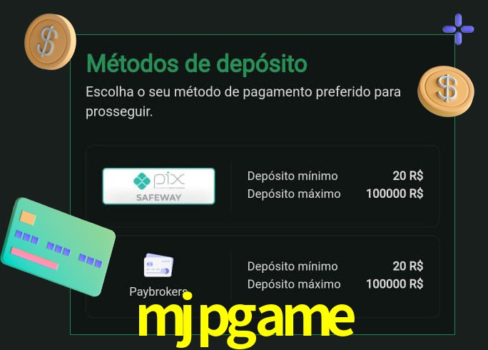 O cassino mjpgame oferece uma grande variedade de métodos de pagamento